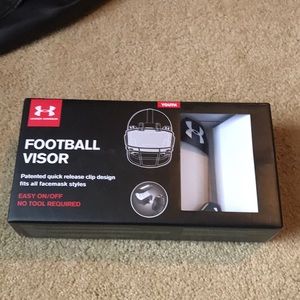 Under Armor football visor